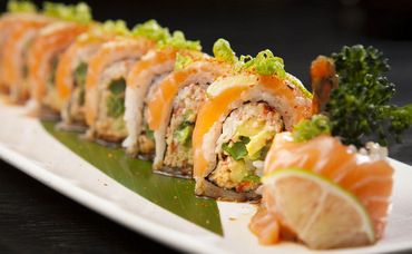 crazy salmon roll